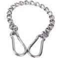 thumbnail image 1 of 1 Uds correa de cadena de extensión de bolsa de arena de acero inoxidable 2 uds mosquetón (yu-1) LingWen 8390606671653, 1 of 1