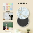 thumbnail image 5 of Glass Refrigerator Magnet 6Pcs Magnetic Fridge Sticker,Decor for Kitchen,Whiteboard,Cabinet,Marble Surface With Gold Leaf, 5 of 5