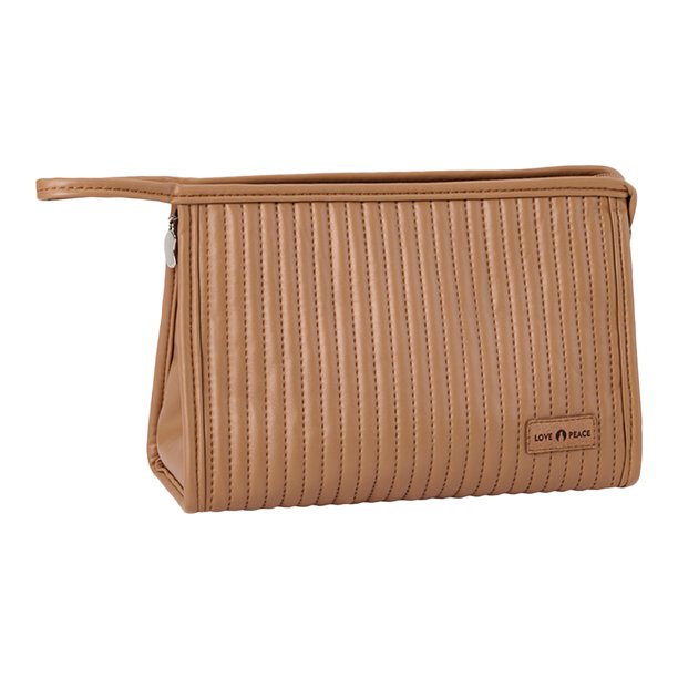 Bolsa De Maquillaje Bolsas del cepillo del maquillaje de la moda del organizador cosmético del cuero de la PU para el monedero (café) Tmvgtek Para Estrenar