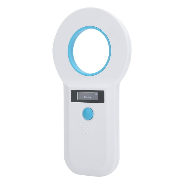 Pet Microchip Reader Scanner, Portable Animal Chip ID Scanner With OLED Display Screen Rechargeable Data Storage Tag Scanner Supports EMID FDX B ISO11784 / 85