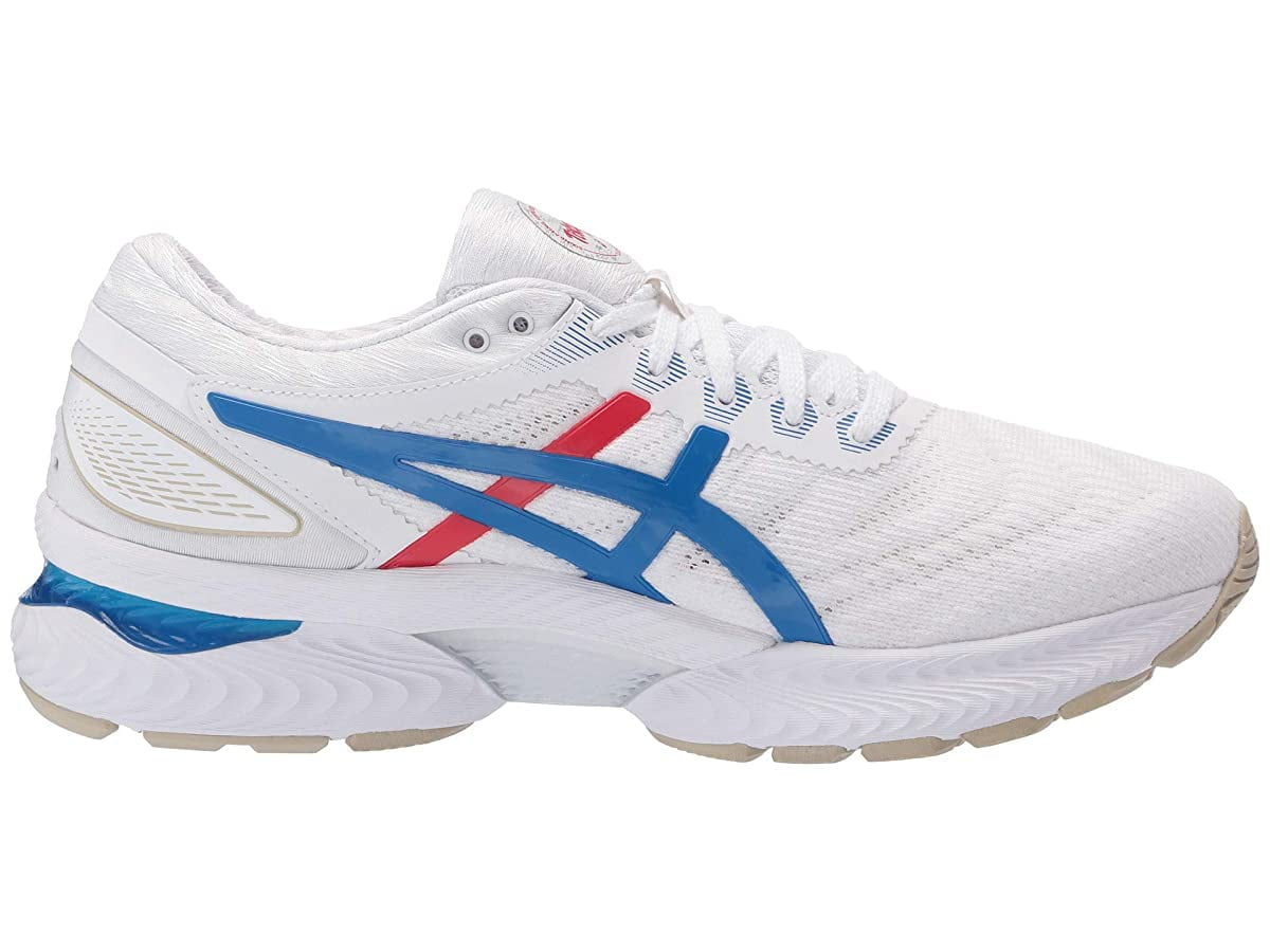 Asics gel nimbus online 22 white electric blue