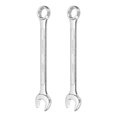 thumbnail image 1 of 2Pcs Combination Wrench 14mm Metric 12-Point Box and Open End Zinc Plated Steel, 1 of 7