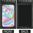 thumbnail image 2 of ACDANC 2026 New 100 Pcs Smell Proof Mylar Bags Holographic Packaging Bags,Resealable Odor Proof Bags Foil Pouch Ziplock Bags for Food Storage and Lipgloss,Jewelry,Eyelash(Black,3 * 4.7Inch), 2 of 6