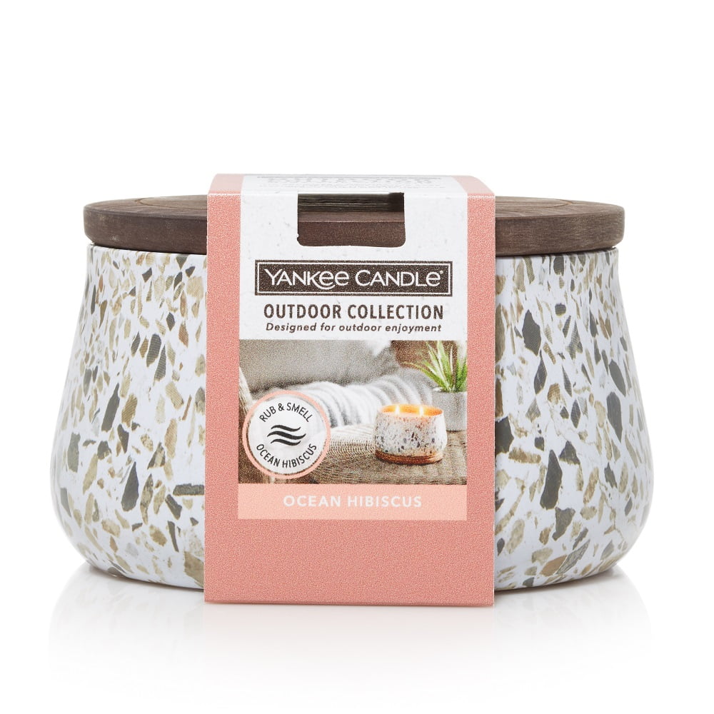 Yankee Candle® Outdoor Candle Collection Ocean Hibiscus Large Candle