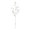 C-3C-home supplies, variant on LEFTHIGH Home Christmas Tree Pentagram Crystal Branches Festive Clear Plastic 35cm 38cm Artificial Arrangement Home Decoration Christmas Gifts
