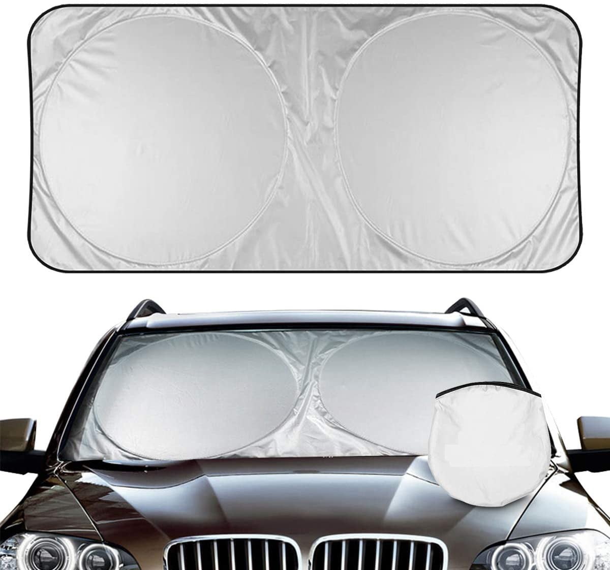 Double-Sided Folding Car Sun Shade Windshield Cover Reflector Window Blockers 