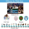 thumbnail image 2 of 32 Pcs For The Secret Life of Pets Movie Theme Birthday Party Decoration Set,Includes 5*3ft Birthday Backdrop,13 Cupcake Toppers,and 18 Balloons Party Supplies for Celebrations, 2 of 5