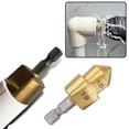 thumbnail image 4 of Perforadora De Expansión De Tuberías, Broca De Elevación PPR Avellanada De 90 Grados, Vástago Hexagonal De 1/4 De Pulgada Para Tuberías De Agua, 4 of 7