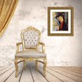thumbnail image 3 of Modigliani, Amedeo 12x14 Gold Ornate Wood Framed with Double Matting Museum Art Print Titled - Frank Haviland, 3 of 4