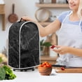 thumbnail image 3 of HELLHERO Grey Stone Texture Kitchen Blender Dust Covers with Hand Strap Top Handle Coffee Machine Dust Cover for Kitchen Use, 3 of 6