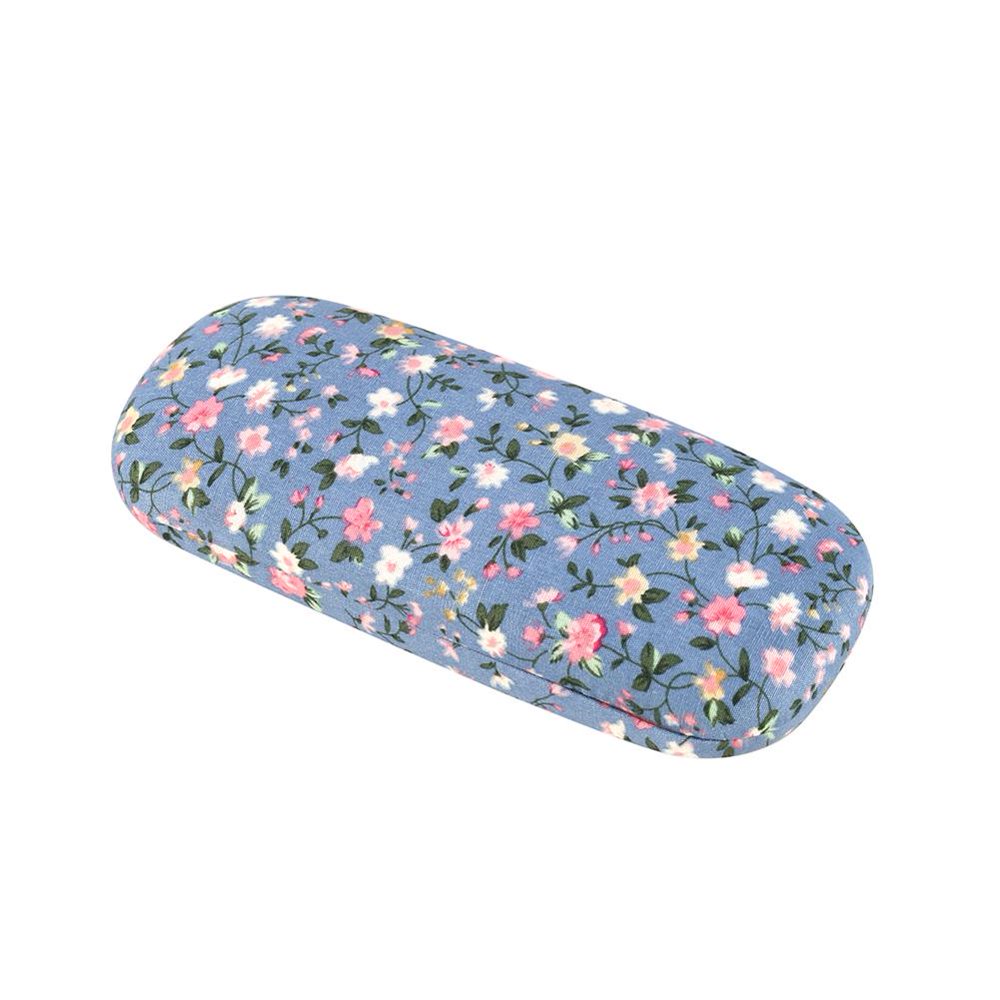 Tebru Floral Sunglasses Hard Eye Glasses Case Protector Box Holder
