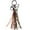 B, variant on Product Category Key Chain - Western Tassel Style Leather Cow Head Animal Print Keychain crafted for durability and style