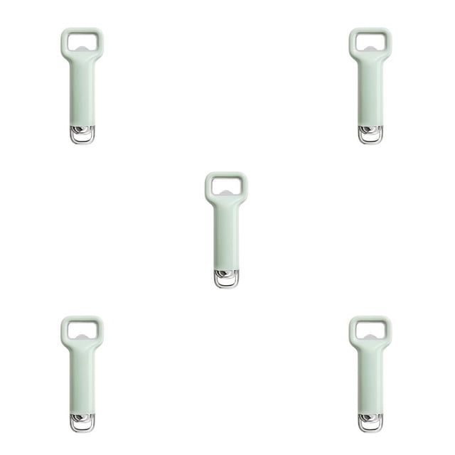 Naiovety Abrebotellas Manual Cocina Bebida Removedor de tapa Barbacoa portátil Ahorro de trabajo Eliminación de tapa personalizada Verde Type2 NO2