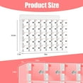 thumbnail image 6 of 40 Slots Cell Phone Locker Box, Acrylic Phone Storage Cabinet Wall Mounted with Door Locks and Keys, Clear Acrylic Cell Phone Storage Cabinet Bin for Factories, Schools, Offices, 6 of 7
