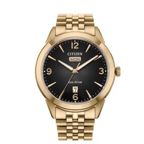 Citizen Rolan  Black Day/Date Dial Men's Eco-Drive Watch AW0152-58H
