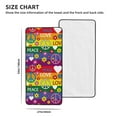 thumbnail image 2 of Cotton Bath Towels for Bathroom - Rainbow peace sign cute Microfiber Quick Dry Towels for Body Bath Sheets, Personalized Beach Towel, Soft Shower Towels for Travel Home Beach 27*55in, 2 of 7