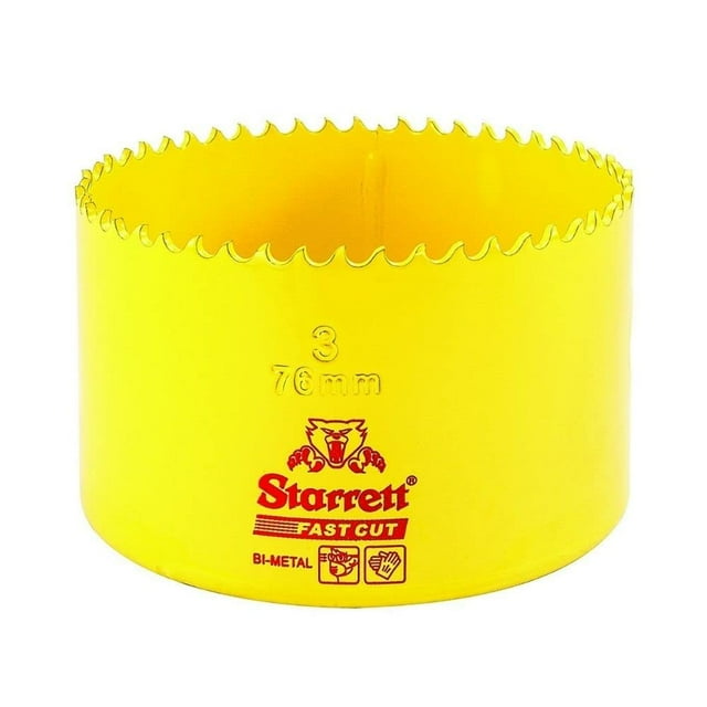 Sierra perforadora Starrett FCH0300-G, bimetálica, 7,5 cm de diámetro