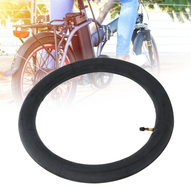 Tubo interior de bicicleta eléctrica de absorción de golpes resistente al calor accesorios de bicicleta eléctrica de goma de butilo de tubo interior de válvula doblada ANGGREK Otros
