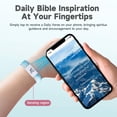 thumbnail image 2 of Pulsera enttgo Bible Verse NFC Music Blue 20 cm, 2 of 7