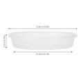 thumbnail image 2 of Orchid Slotted Clear Pot Transparent Seedling Pots Family Garden Plastic Breathable Air Holes Planter, 2 of 10