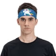 thumbnail image 4 of Uemuo Cool Unicorn Star Golden Printed Sports Headbands for Men Women,Moisture Wicking Workout Headband, Sweatband Headbands,Non-slip Workout Gym Yoga Headband, 4 of 9