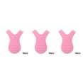 thumbnail image 1 of facefd 1/2/3/5 10pcs/bag Eyelash Brushes Plastic Eyelash Lifting Perm Comb Y Shape Portable Makeup Tools Pink 3PCS, 1 of 6