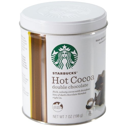 Starbucks Hot Cocoa Double Chocolate Tin, 7 oz