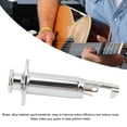 thumbnail image 3 of Conector De Salida De Guitarra De 6,35 Mm, Pasador De aleación De Latón Con Conector De Teléfono Estéreo De 1/4 De Pulgada Y Botón De Correa, Para Guitarra Acústica, Bajo Y, 3 of 7