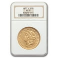 thumbnail image 1 of 1871-S $20 Liberty Gold Double Eagle AU-53 NGC, 1 of 3