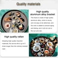 thumbnail image 5 of Round Pool Tray, Pool Floats for Adults, Spas, & Pool Parties - Floating Tray for Pool Serving Drinks, Floating Brunch, Food on The Water,Almondcolor-Φ23.6*H7.8in, 5 of 5