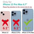 thumbnail image 2 of Para iPhone 13 Pro Max Funda Magnética Transparente con Protector de Lente de Cámara Protección Completa MagSafe Silicona Electrochapada Red A Prueba de Polvo Protección a Prueba de Golpes, 2 of 5