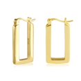 thumbnail image 2 of Lancharmed Gold Plated Earrings for Womens,Rectangular Geometry Earring Gifts for Friends Women, 2 of 7