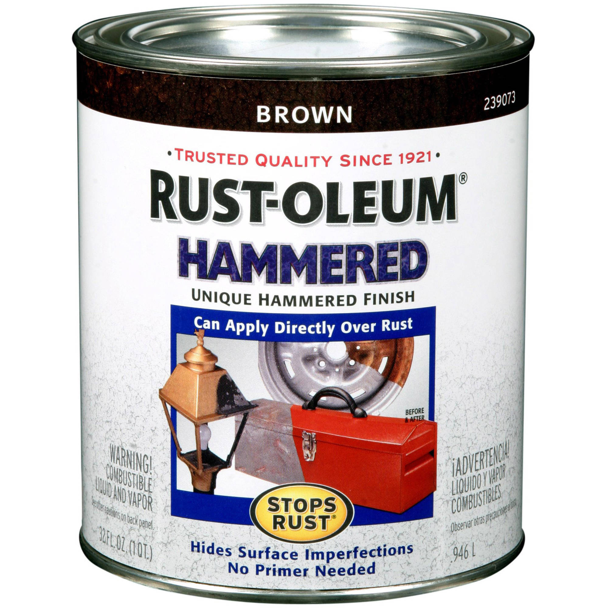 RustOleum Stops Rust Hammered Quart