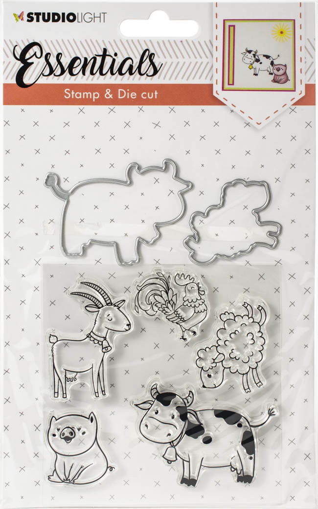 Studio Light Essentials Stamp & Die Set