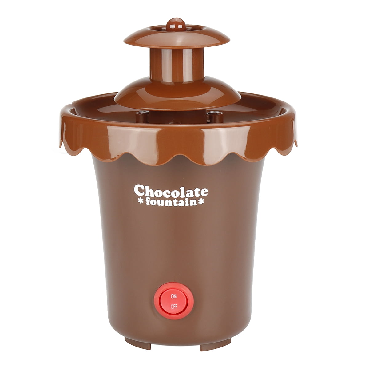 2Tier Home Battery Chocolate Fountain Machine 7.8 in Height for Party