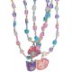 thumbnail image 5 of Nuevo collar de turmalina con cuentas de colores, collar de Coulomy con colgante de Hello Kitty con forma de ladrillo brillante, bonito perro canela para niños, 5 of 5