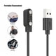thumbnail image 3 of Cargador Magnético Cable de carga de 60 cm, cable de carga USB, línea de carga para HAYLOU Solar Plus RT3 LS16, 3 of 9