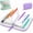 Purple, variant on Waterproof Pill Pouch Set-14Pcs Bags Inside, Zipper Pill Case with 14 Day Zipper Pouches Organizer Travel Medicine Weekly Vitamin Medication Reusable Portable Large Holder Daily Container(Pink)