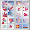 thumbnail image 4 of pathside 8 Sheets/ 148 Pcs Valentine's Day Wall Decals Removable Non-adhesive Electrostatic Sticker Love Heart Pattern Wall Window Stickers Valentine's Day Decoration, 4 of 6