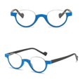 thumbnail image 5 of 4 Pairs Reading Glasses Fashion Half Frame Round Readers for Mens Womens Elderly, 5 of 5
