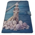thumbnail image 2 of PKQWTM Marine life decoration on blue shabby background Book Cover Book Protector Book Sleeve Book Pouch Book Bag 6x9 inch, 2 of 4
