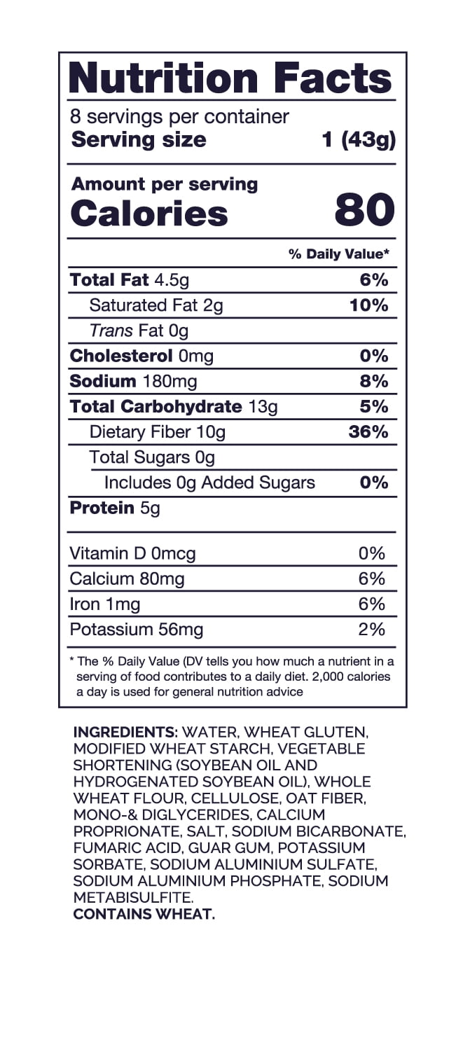 Fiesta Fit Low Carb Wraps Whole Wheat Flavor