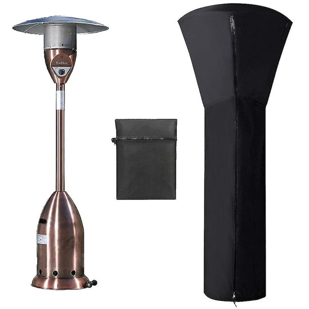 Cubiertas de calentador de patio impermeables con cremallera cubierta de calentador de exterior resistente a prueba de rasgaduras cubierta a prueba de polvo/228*106*70cm/ kaili Sencillez