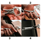 thumbnail image 4 of Pinzas Presión Tipo C Juego De 3 Piezas Belug, Plata, 4 of 5