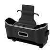thumbnail image 1 of Caja de almacenamiento para asiento trasero, accesorios para automóviles, soporte para pañuelos, cuero de PU Negro, 1 of 9