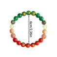 thumbnail image 2 of Natural Five Bracelet With Rutilated Quartz Tiger's Eye & Stones Energy Balancing Wealth Hand Chain For Men And Women Jewelry for Women Set Pearl Bracelet Set Small Earrings for Women Digital Men, 2 of 3