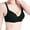 Black, variant on XMMSWDLA Women's Plus Size Soft Cotton Lace Bra Full Coverage Wirefree Non-Padded Nursing Bras for Breastfeeding Underwire Bras for Women