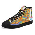 thumbnail image 7 of Autism Awareness Pumpkin High Top Canvas Shoes Sneakers Black Size 13, 7 of 7