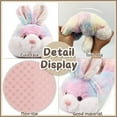 thumbnail image 2 of Classic Bunny Slippers for Women Funny Animal Slippers for Girls Cute Plush Rabbit Slippers Easter Gifts, 2 of 14