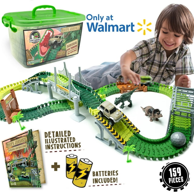 Juguetes de Dinosaurio JITTERYGIT Coche de Carreras Track STEM para Niños 3 a 8 años